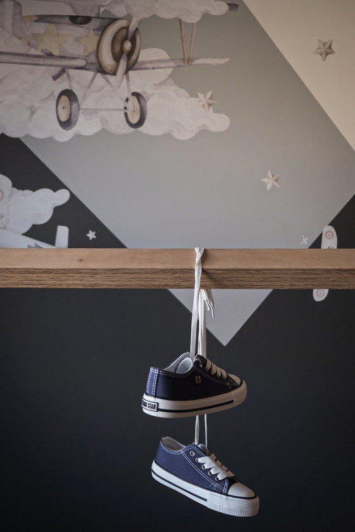 brīvā laika apavi Bērnu apavi Big Star FF374202 tumši zilas krāsas