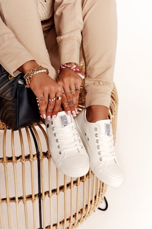 brīvā laika apavi Big Star baltas krāsas V274869