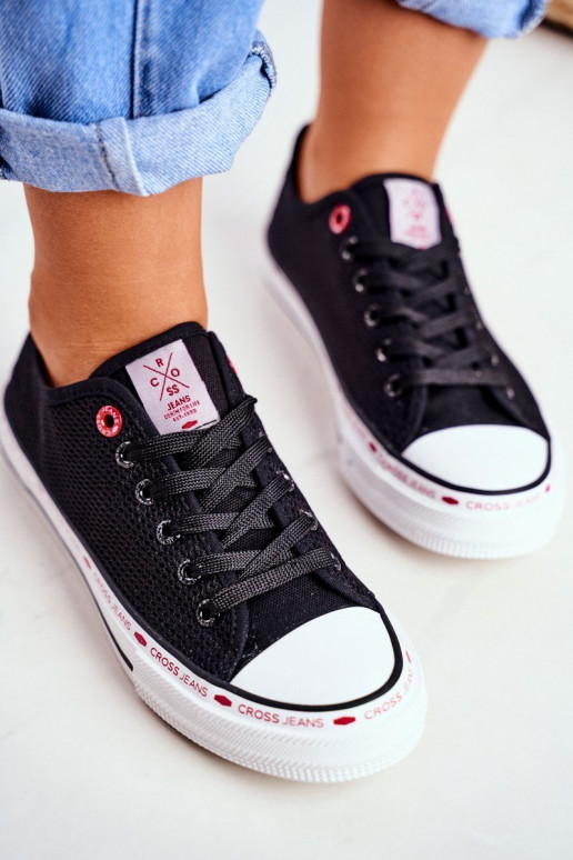 sieviešu puszābaki Cross Jeans melnas krāsas FF2R4015C