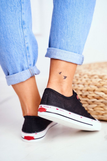 sieviešu puszābaki Cross Jeans melnas krāsas FF2R4015C 2