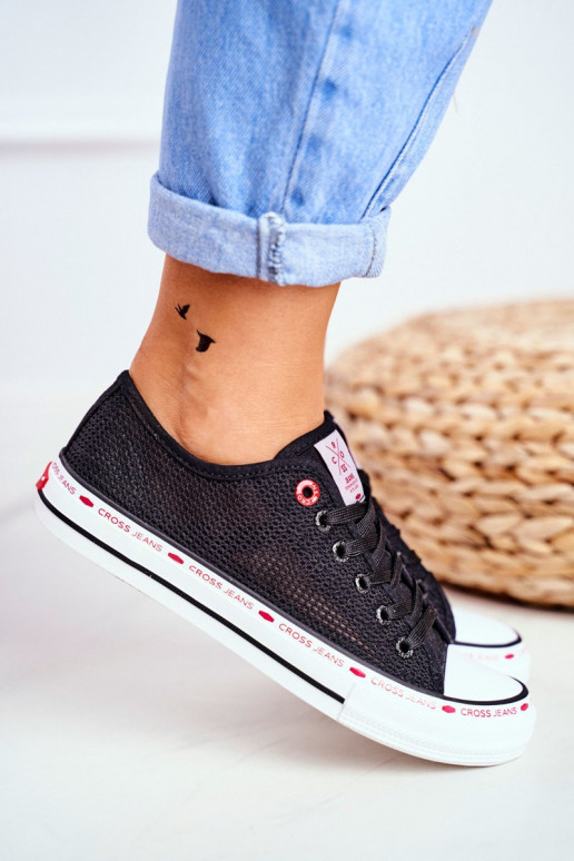 sieviešu puszābaki Cross Jeans melnas krāsas FF2R4015C