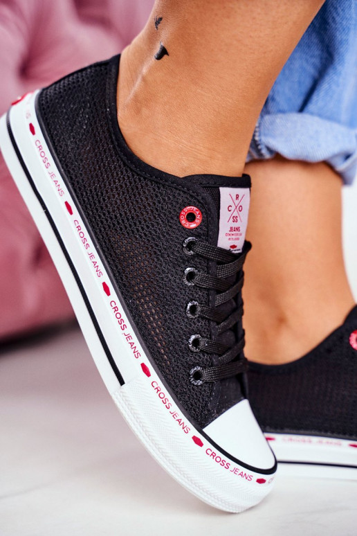 sieviešu puszābaki Cross Jeans melnas krāsas FF2R4015C