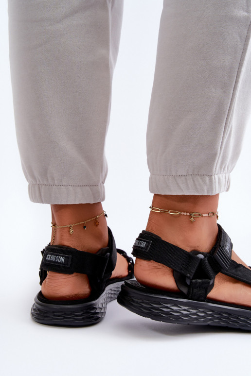 Sieviešu basenes Big Star FF274A600 melnas krāsas