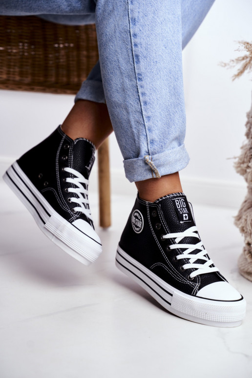 sieviešu puszābaki Big Star melnas krāsas GG274012