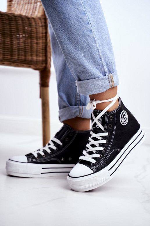 sieviešu puszābaki Big Star melnas krāsas GG274012