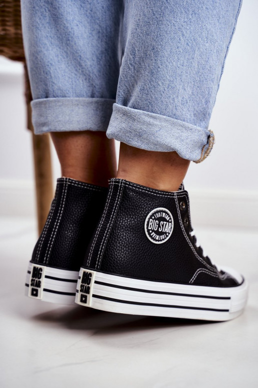 sieviešu puszābaki Big Star melnas krāsas GG274012