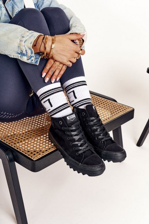 tõmblukuga BIG STAR FF274244 melnas krāsas