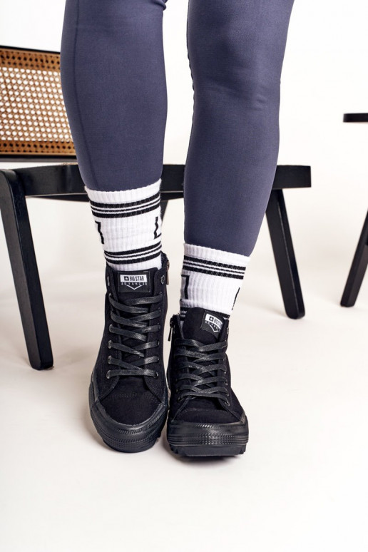 tõmblukuga BIG STAR FF274244 melnas krāsas