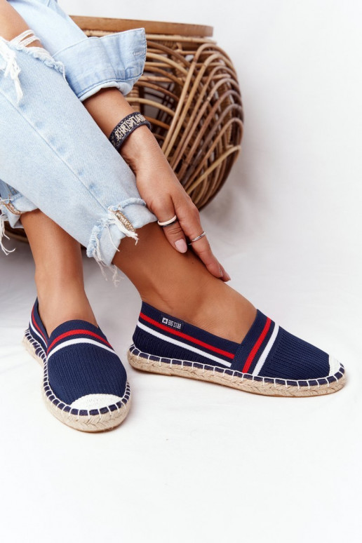 espadrilles Big Star HH274483 tumši zilas krāsas espadrilles Big Star HH274483 tumši zilas krāsas