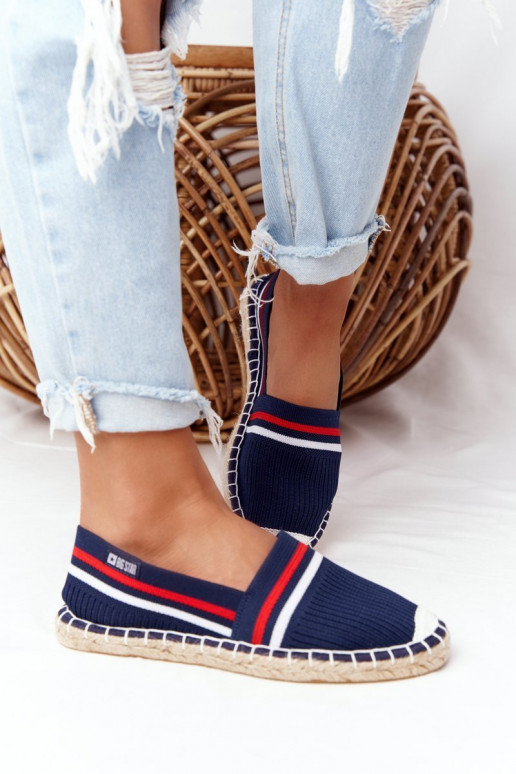 espadrilles Big Star HH274483 tumši zilas krāsas espadrilles Big Star HH274483 tumši zilas krāsas