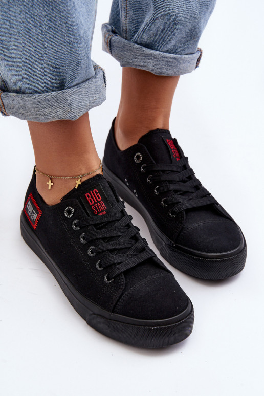 Sieviešu apavi BIG STAR HH274133 melnas krāsas