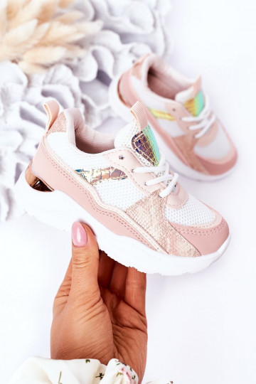 Bērnu apavi Sneakers modeļa apavi Rozā krāsas Game Time 2