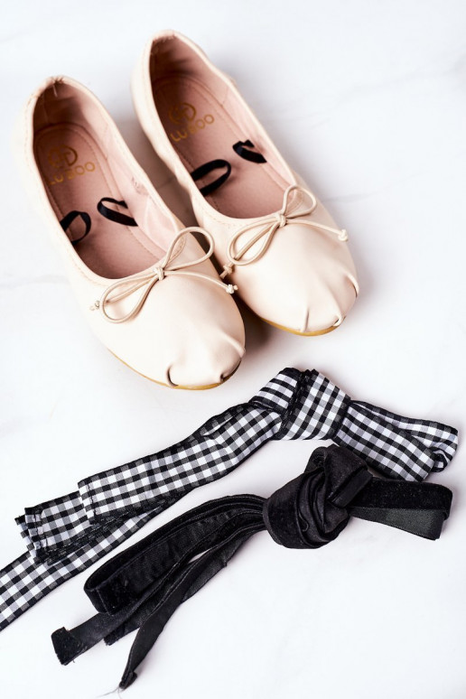 balerīnas ar bantītēm Lu Boo Nude balerīnas ar bantītēm Lu Boo Nude