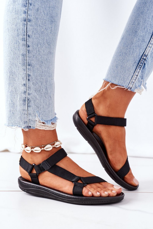 Sportiska stila sandales melnas krāsas Ultimate