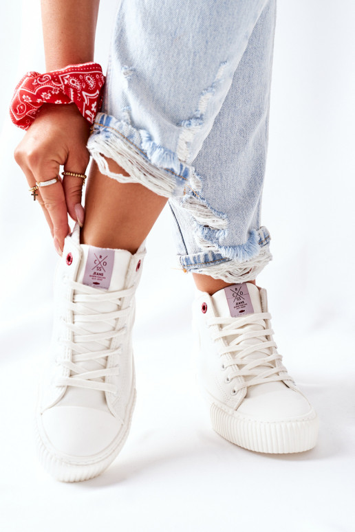 sieviešu puszābaki Cross Jeans baltas krāsas II2R4022