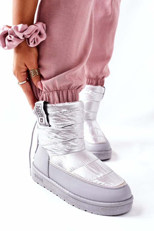 sniega apavi Big Star II274118 Sudraba krāsas