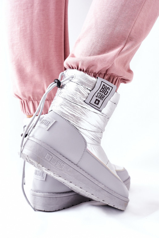 sniega apavi Big Star II274118 Sudraba krāsas