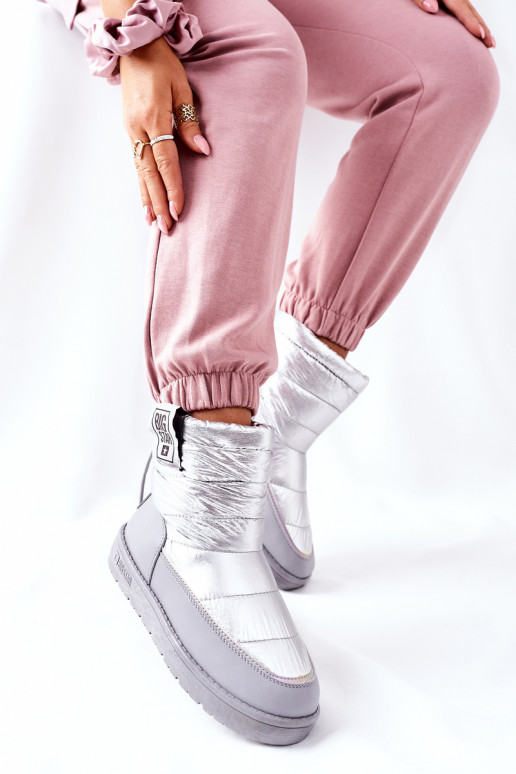 sniega apavi Big Star II274118 Sudraba krāsas