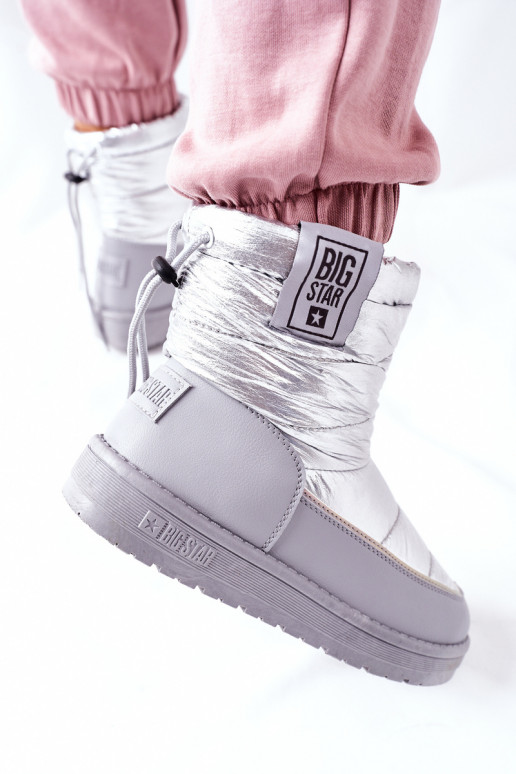 sniega apavi Big Star II274118 Sudraba krāsas