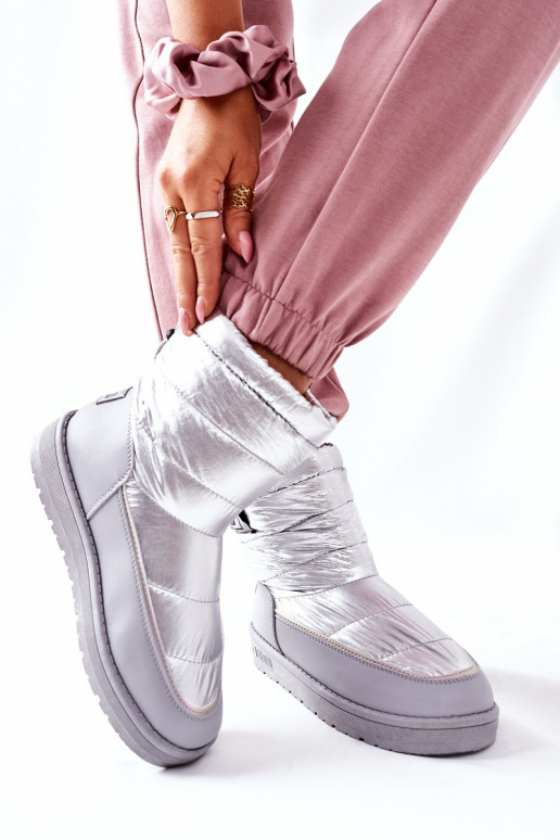 sniega apavi Big Star II274118 Sudraba krāsas