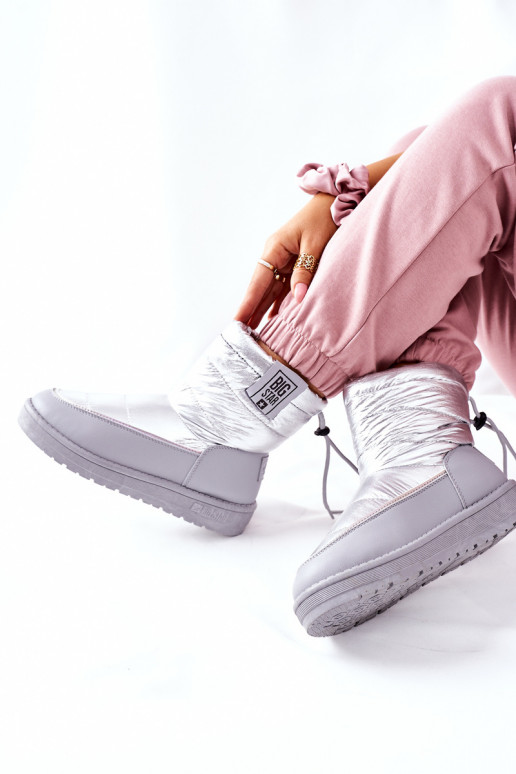 sniega apavi Big Star II274118 Sudraba krāsas