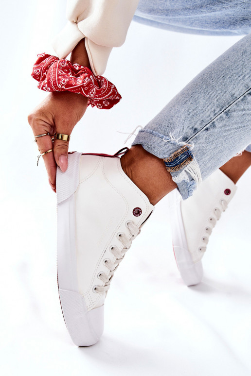 tõmblukuga Cross Jeans II2R4033C baltas krāsas