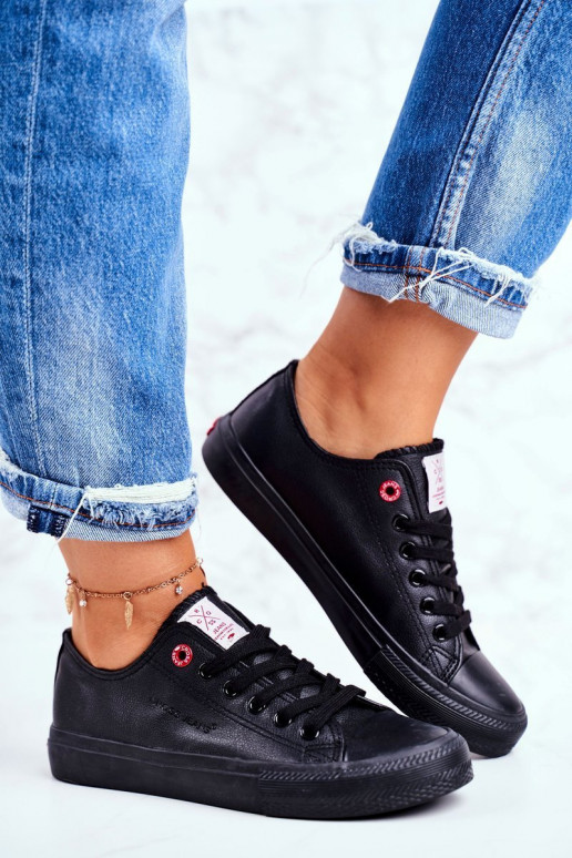 Sieviešu apavi Cross Jeans melnas krāsas DD2R4029C Sieviešu apavi Cross Jeans melnas krāsas DD2R4029C