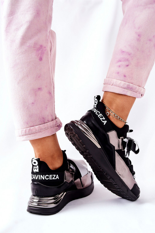 Sportiska stila apavi Sneakers modeļa apavi -Sudraba krāsas Dexla Sportiska stila apavi Sneakers modeļa apavi -Sudraba krāsas Dexla