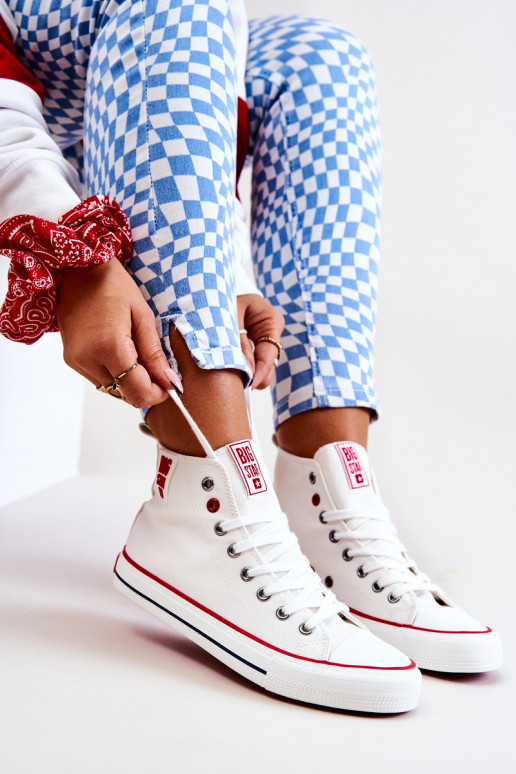 tõmblukuga Big Star JJ274127 baltas krāsas