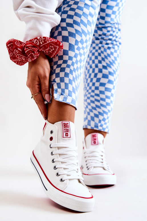 tõmblukuga Big Star JJ274127 baltas krāsas