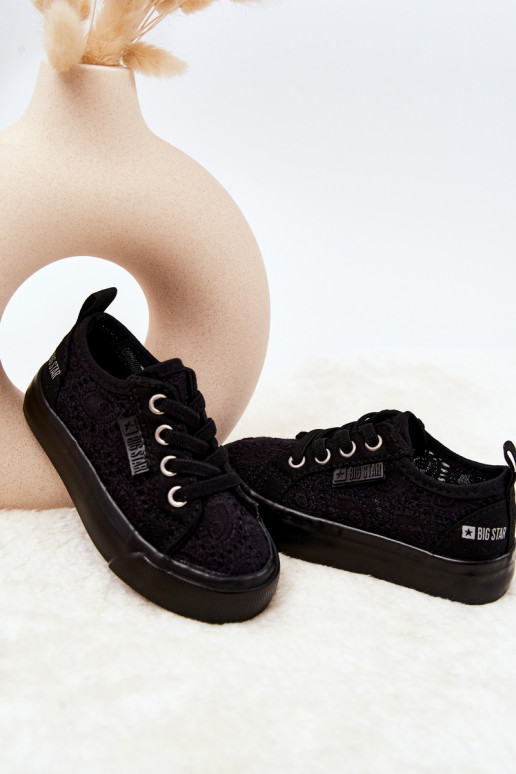 brīvā laika apavi Big Star JJ374133 melnas krāsas