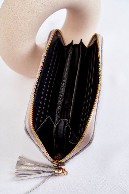 Maciņš Sudraba krāsas Jeffrey