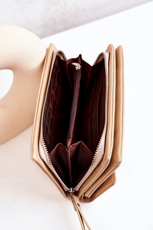 Maciņš ar rāvējslēdzējiem ziloņkaula krāsas Loreaine