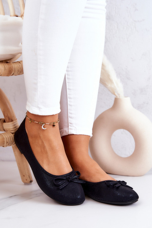 Balerīnas Klasiska modeļa melnas krāsas Fimme