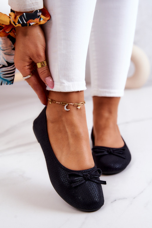 Balerīnas Klasiska modeļa melnas krāsas Fimme