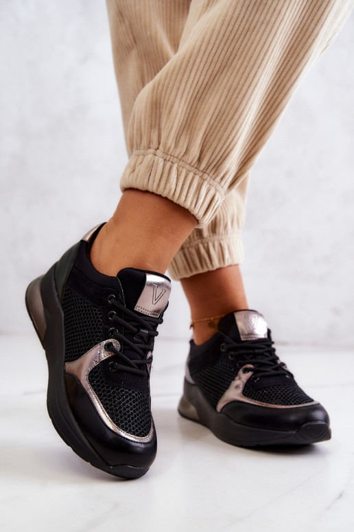 Stilīgasrni sporta apavi Sneakers modeļa apavi melnas krāsas Danielle Stilīgasrni sporta apavi Sneakers modeļa apavi melnas krāsas Danielle