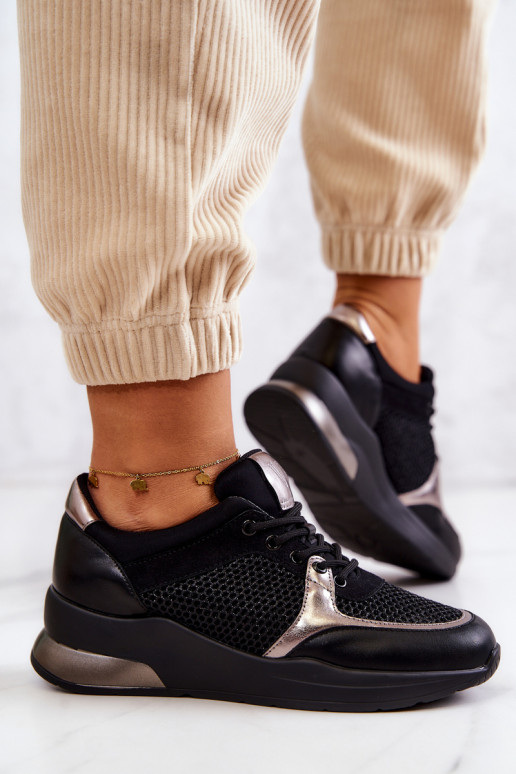 Stilīgasrni sporta apavi Sneakers modeļa apavi melnas krāsas Danielle Stilīgasrni sporta apavi Sneakers modeļa apavi melnas krāsas Danielle