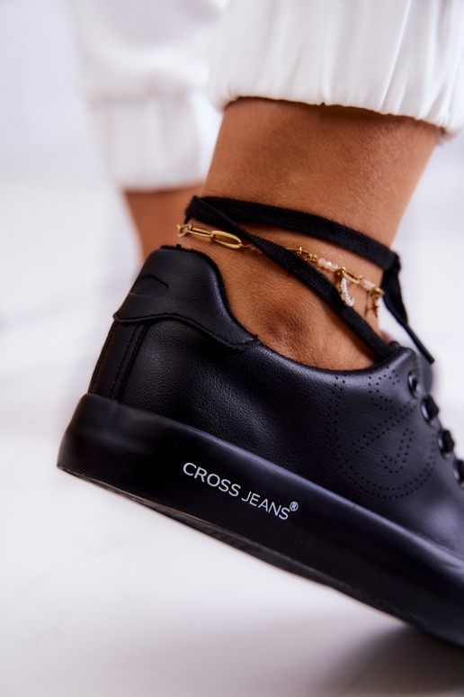 Sporta apavi Cross Jeans JJ2R4054C melnas krāsas