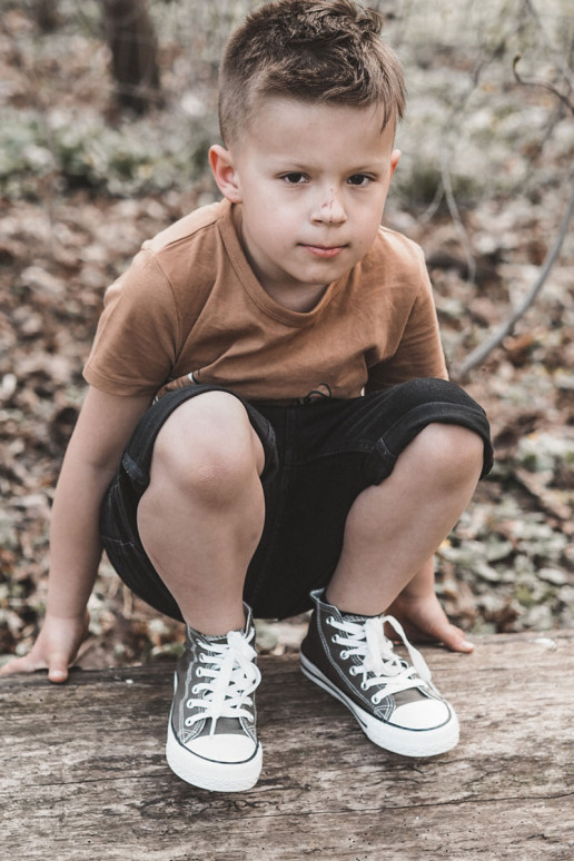 Bērnu apavi tõmblukuga Haki krāsas Filemon