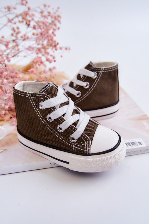 Bērnu apavi tõmblukuga Haki krāsas Filemon