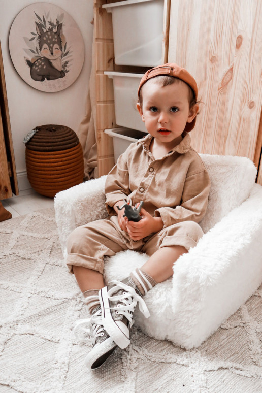 Bērnu apavi tõmblukuga Haki krāsas Filemon