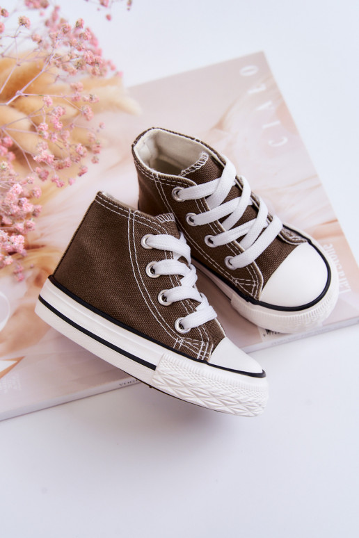 Bērnu apavi tõmblukuga Haki krāsas Filemon