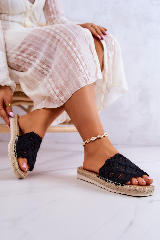 Viegli Čības melnas krāsas Polly