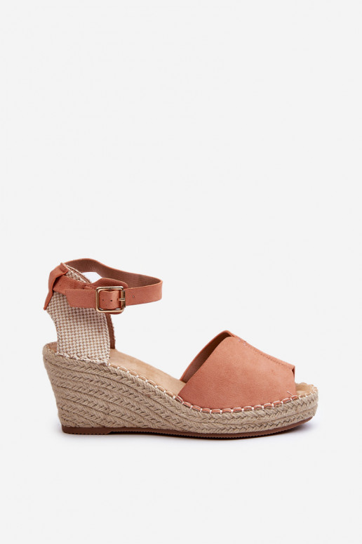 Ērtas ar platformus basenes Gaiši sārtas krāsas Dellia