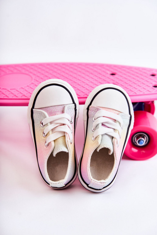 Bērnu brīvā laika apavi šņorējami Dažādu krāsu Effy