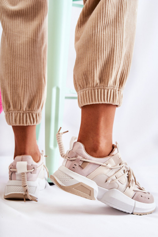 Sneakers modeļa apavi Sportiska stila apavi brūnas krāsas Someday