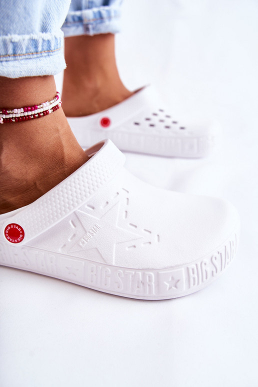 Vieglas čības Big Star II275003 baltas krāsas