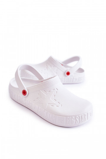 vīriešiem Vieglas čības Big Star II175003 baltas krāsas