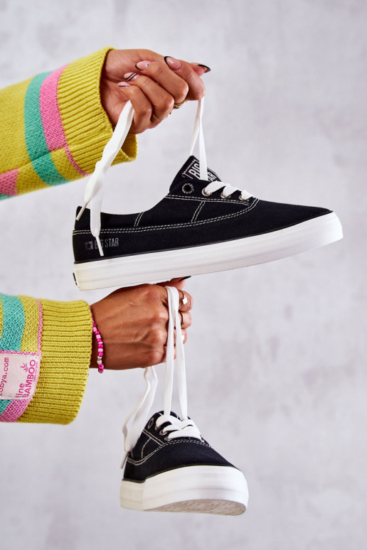 Auduma Sporta apavi Big Star KK274019 melnas krāsas