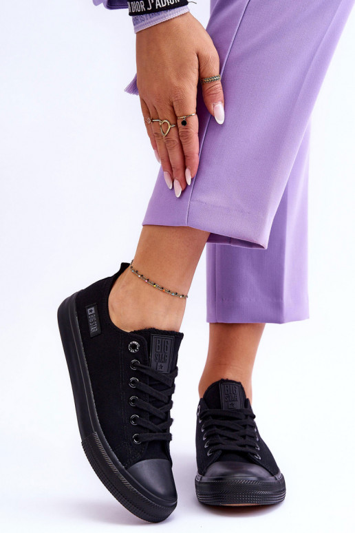 brīvā laika apavi Big Star KK274009 melnas krāsas